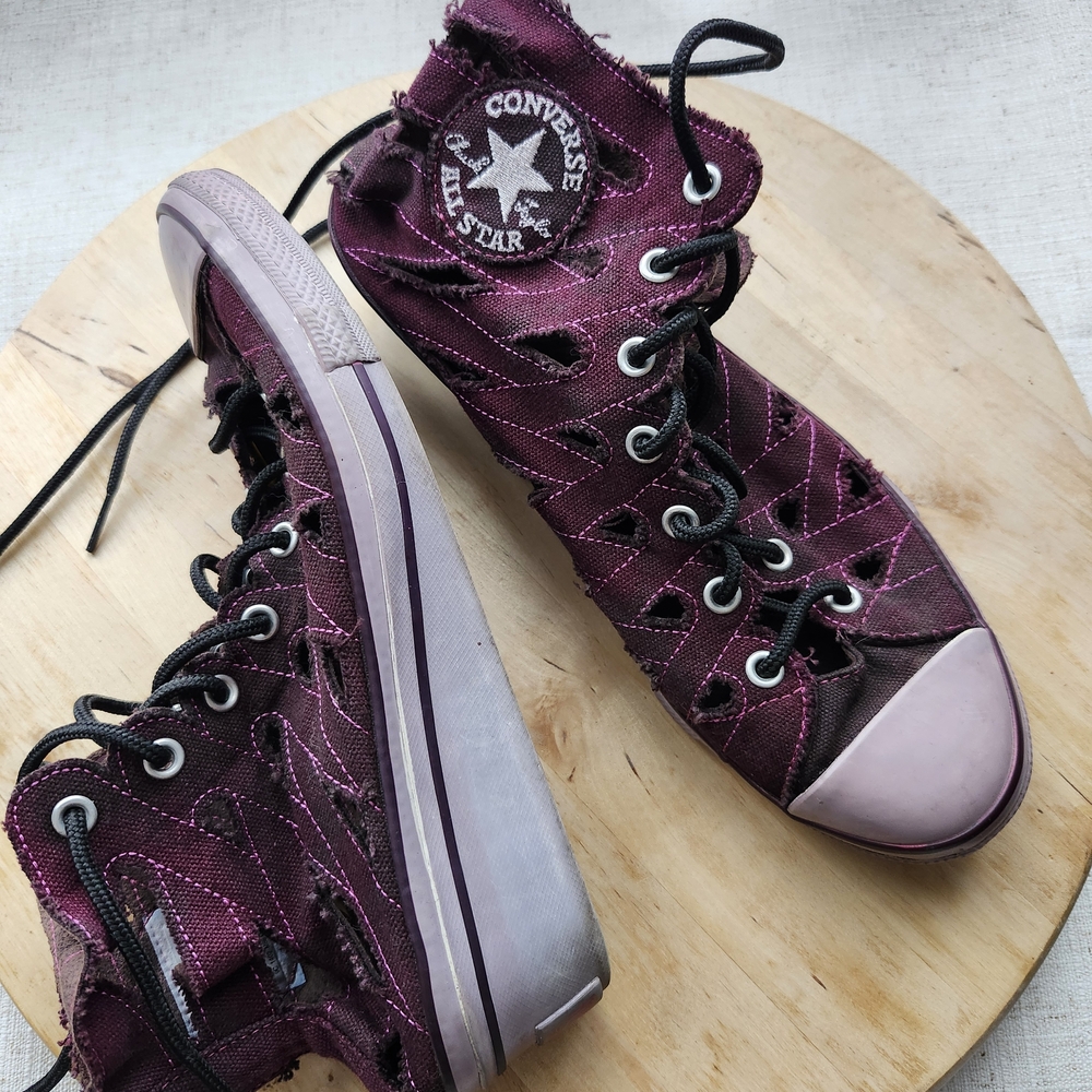 Converse Women's Purple High-Top Sneakers